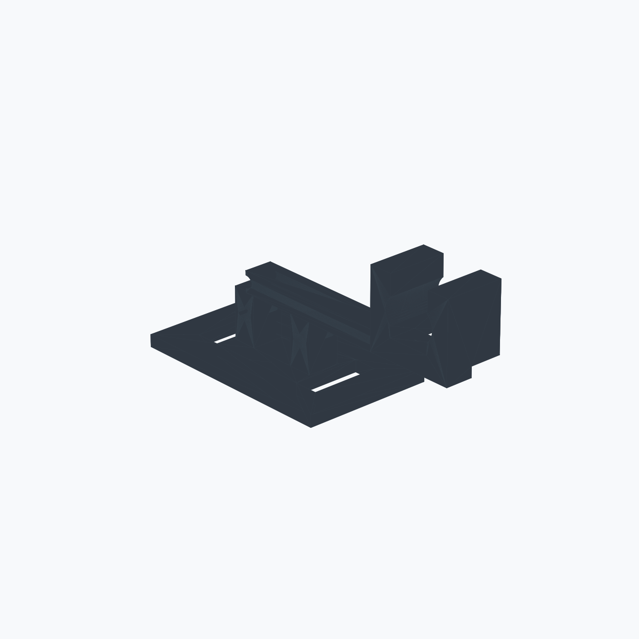 Adjustable 3D-printed sensor mount concept